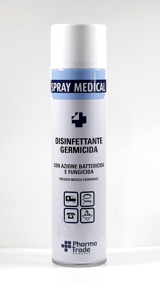 SPRAY ANTISETTICO MEDICAL - disinfettante e deodorante per ambiente e piccoli strumenti - PHARMA TRADE 400 ML