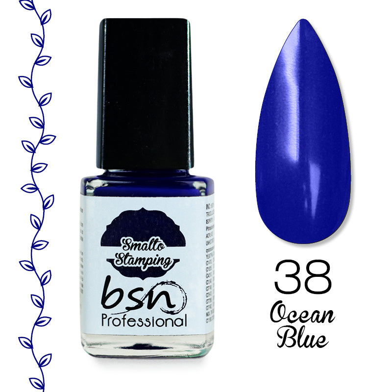 Smalti Colorati per Stamping Pigmentati - 38 Ocean Blue