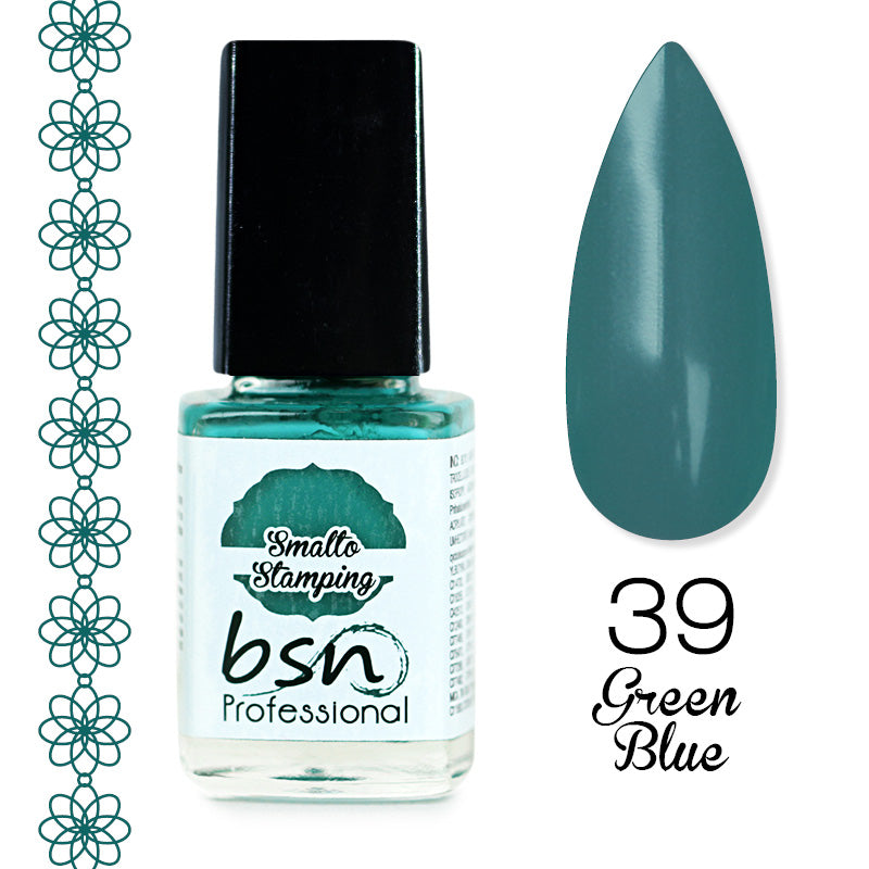 Smalti Colorati per Stamping Pigmentati - 39 Green Blue Tiffany