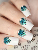 Stickers Adesivi Nail Art Water decals Sweet Bloom