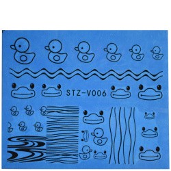 Water decals traferibili stickers tattoo ad acqua adesivi decalcabili STZ-V006