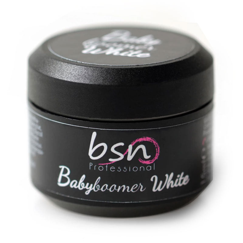 Babyboomer White 15 ml - Gel french bianco latte media densità - classico
