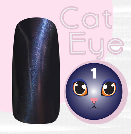 Cat Eye Gel color Uv Magnetici - # 1