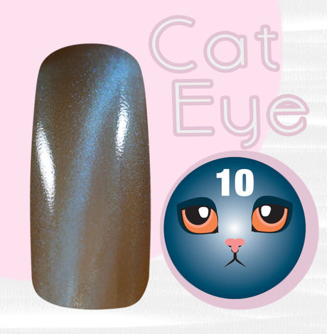 Cat Eye Gel color Uv Magnetici - #10
