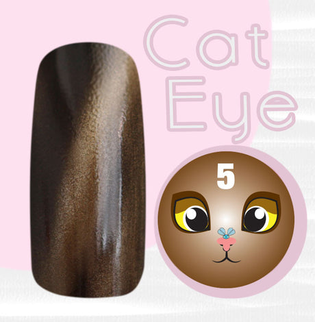 Cat Eye Gel color Uv Magnetici - # 5