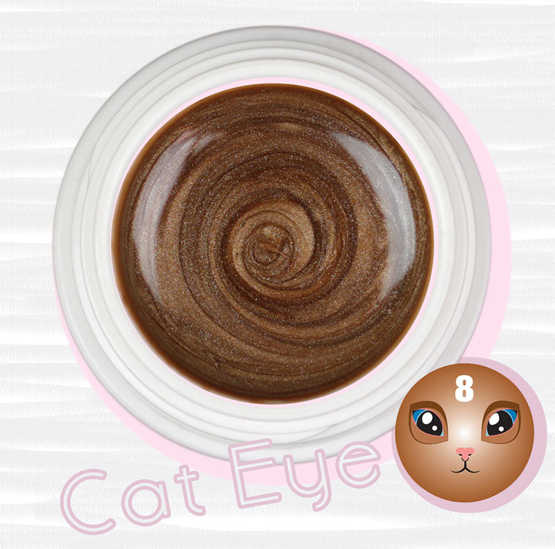Cat Eye Gel color Uv Magnetici - # 8
