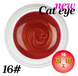 Cat Eye Gel color Uv Magnetici - #16