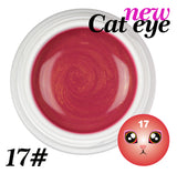 Cat Eye Gel color Uv Magnetici - #17