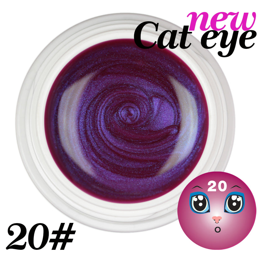 Cat Eye Gel color Uv Magnetici - #20