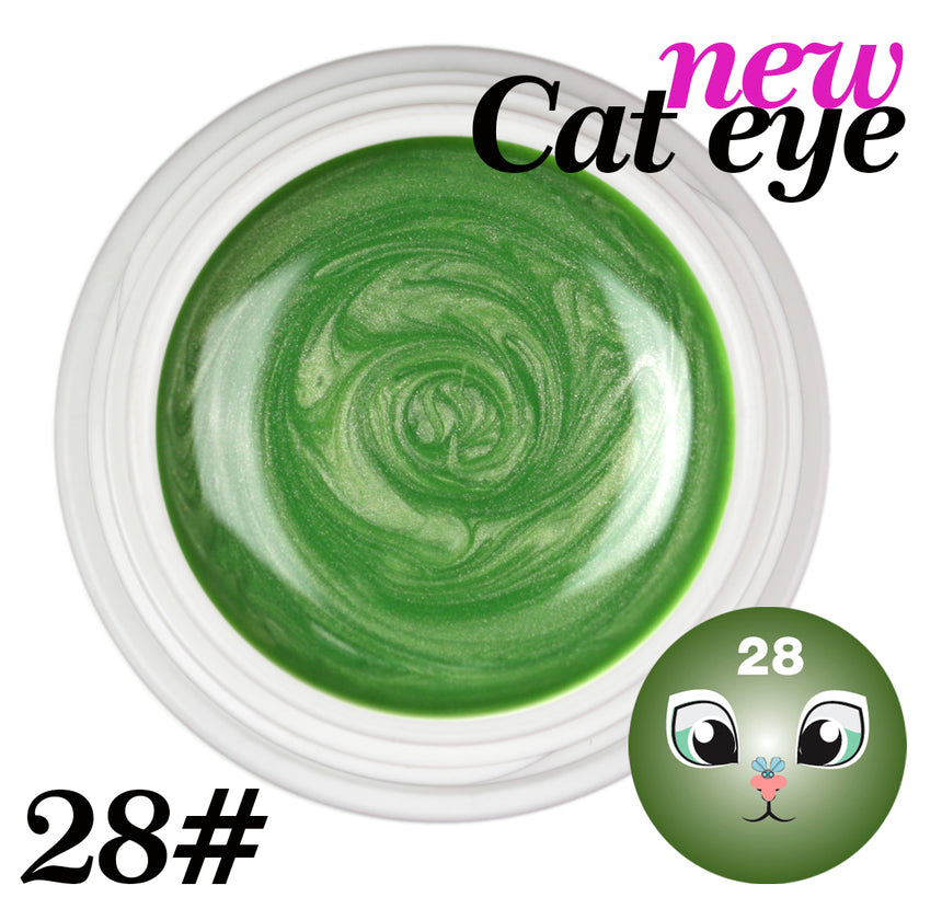 Cat Eye Gel color Uv Magnetici - #28