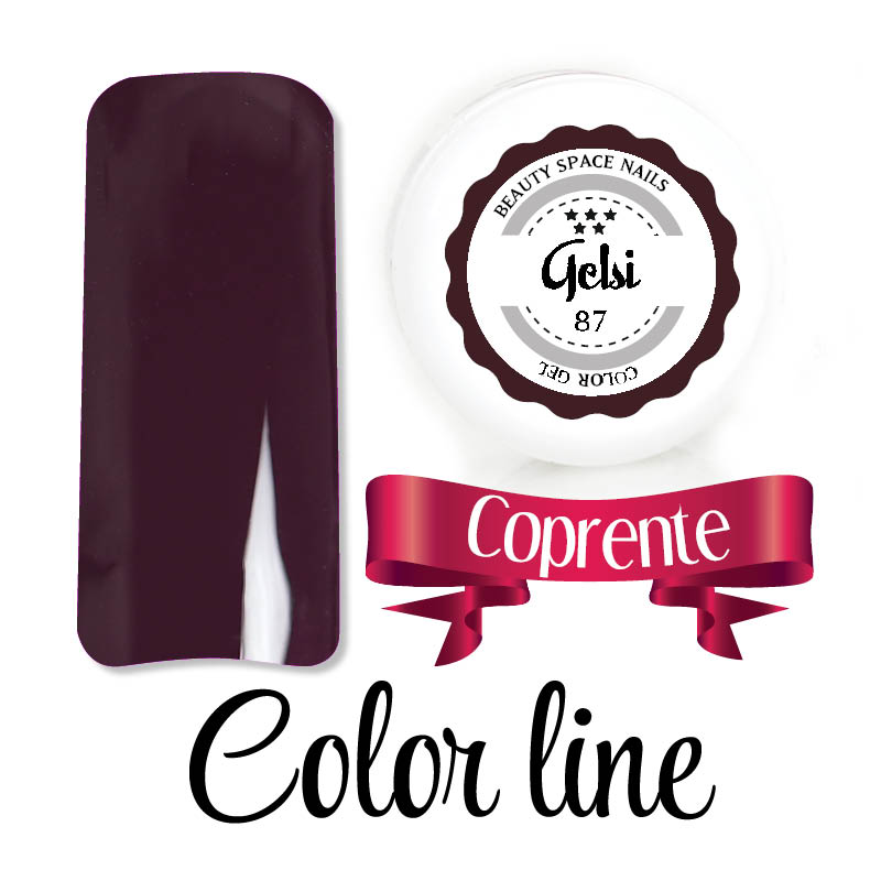 87 - Gelsi - Coprente - Gel UV Colorato - Color line - 5ml