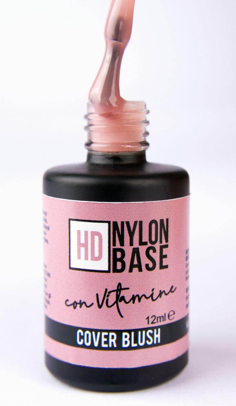 Cover Blush - Hd Nylon Soak Off Base Builder con Vitamina E e Calcio 12ml