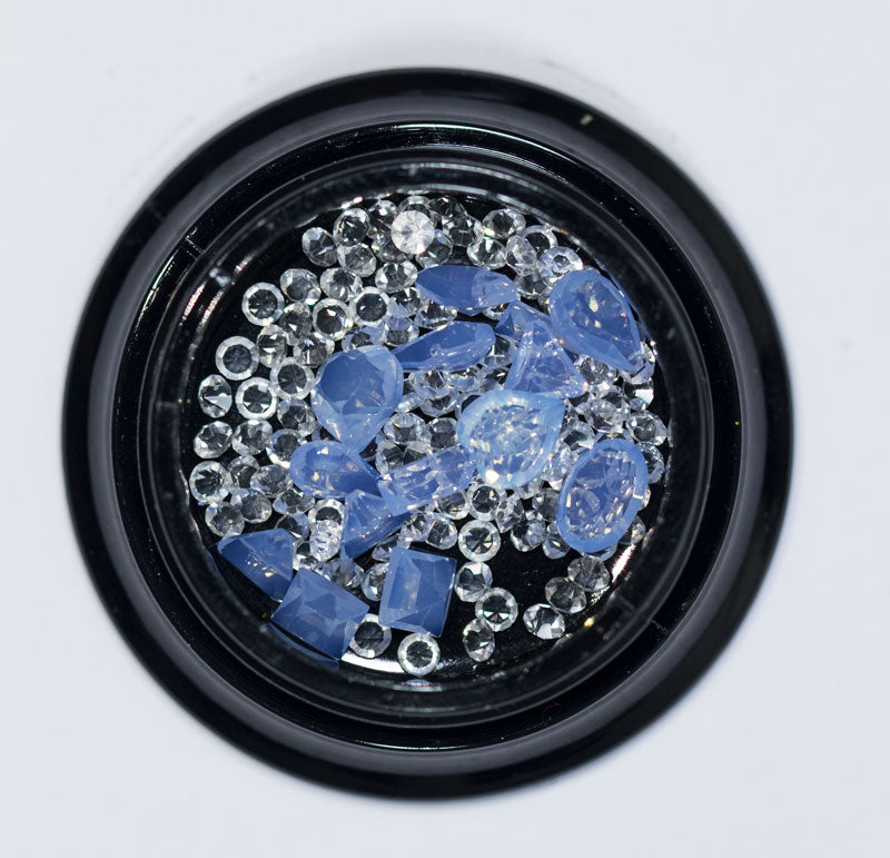 collezione jewelry Crystal Decorazioni cristallo blu 002