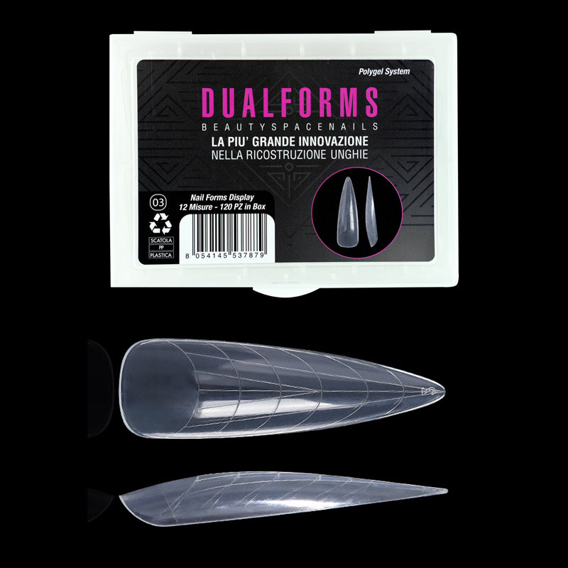 KIT Dual Forms 03 + Easy French Long Stiletto in Box