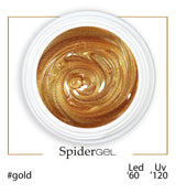 Spider Gel GOLD 5 ml - Gel color modellabile UV/LED