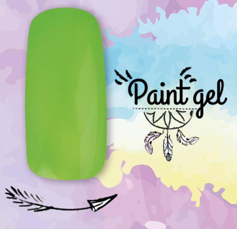 011 - Paint Gel Verde Acido 5ml