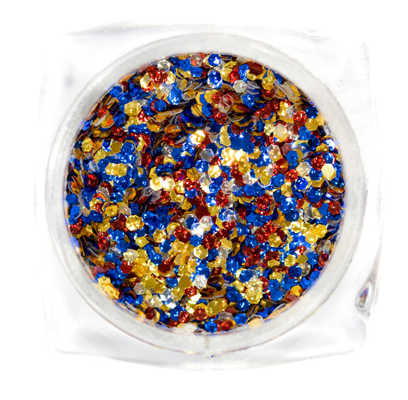 MICRO PAILLETTES ROSSO BLU  012