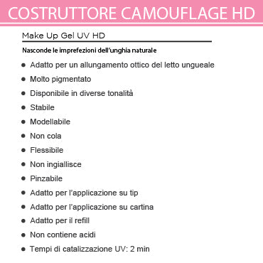 Rose 15 ml - Cover HD Builder Camouflage - Classico