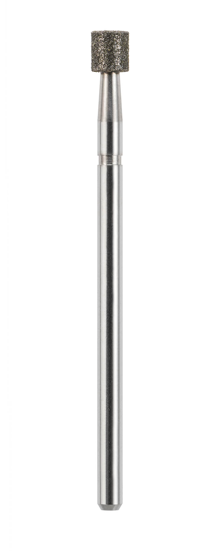 PF-077 - Punta per fresa Diamantata galvanizzata - Barrel con angoli smussati - Grana media - Ø 3,5 millimetri