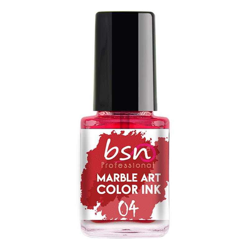 04 RED - Water Marble color Ink - 12ml