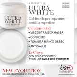 ULTRA WHITE GEL FRENCH - "New Evolution" - 15 ml