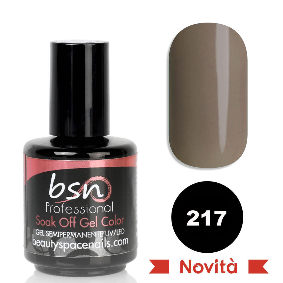 Mocha Cafe 217 - Gel UV Semipermanente Soak Off - HEMA FREE