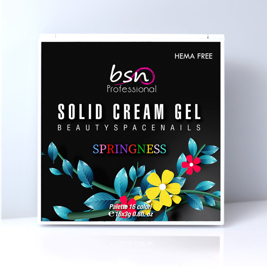 Springness - Solid Cream Gel Palette