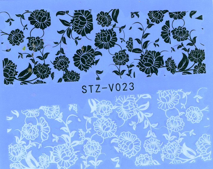 Water decals traferibili stickers tattoo ad acqua adesivi decalcabili STZ-V023