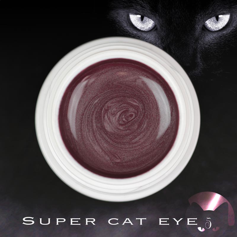 Super Cat Eye Gel color Uv/Led Magnetici - # 5
