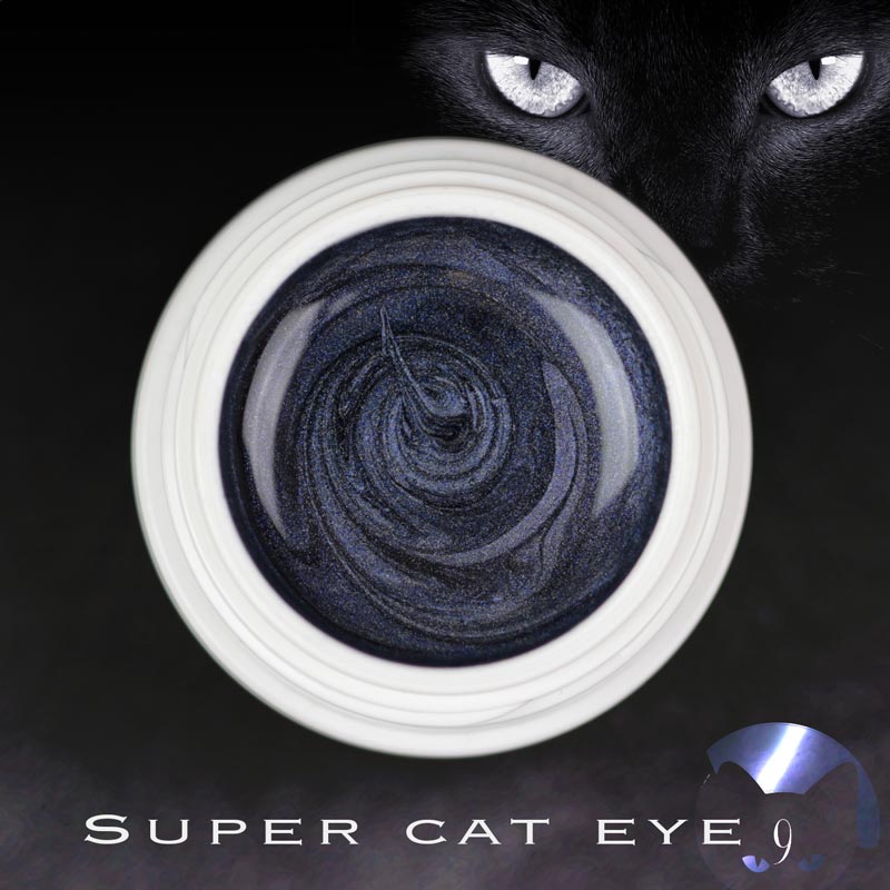 Super Cat Eye Gel color Uv/Led Magnetici - # 9